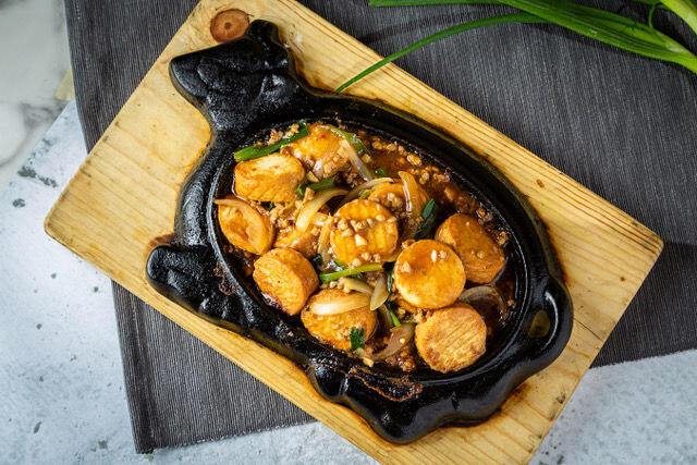 Sizzling Ground Pork Japanese Tofu