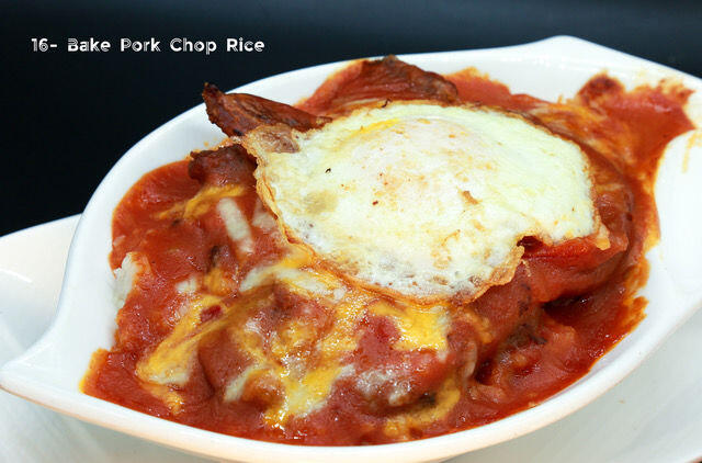 Baked Pork Chop Spaghetti